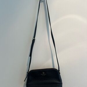 Kate Spade Black Pebbled Crossbody Bag
